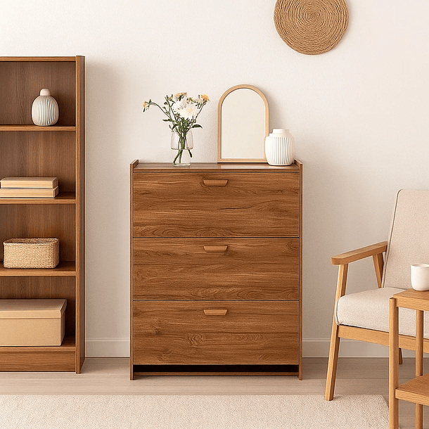 Zapatero wood 3 niveles 5