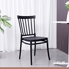 Pack de 4 Sillas Windsor Polipropileno - Negras 2