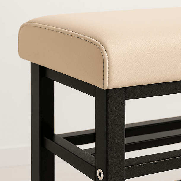 Zapatero con Asiento Confort - Blanco 7