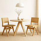 Pack de 2 Sillas Savia de Rattan - Natural 2