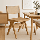 Silla Savia de Rattan - Natural 2