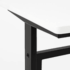 Escritorio de trabajo con altura regulable standing desk - Blanco 7