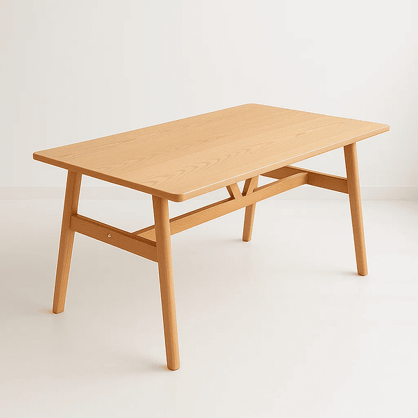 Mesa de comedor o cocina madera 120x70 2