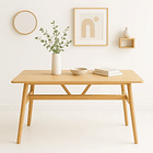 Mesa de comedor o cocina madera 120x70 3