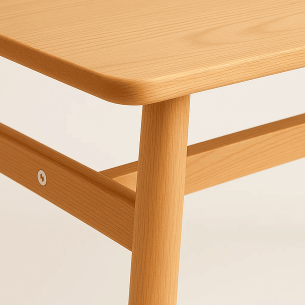 Mesa de comedor o cocina madera 120x70 7