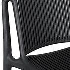 Taburete Alto Capri Polipropileno - Negro 11