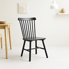 Silla Windsor Madera - Negra