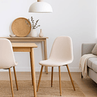 Silla Spoon Velvet - Crema 5