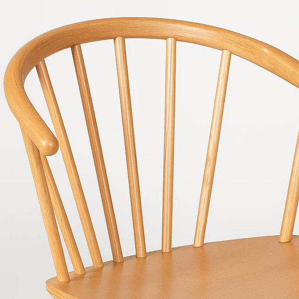 Silla Lykke de Madera - Natural 12
