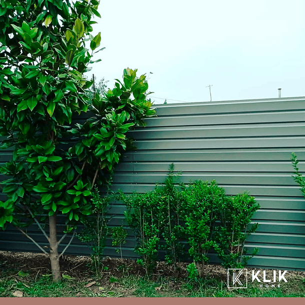 Muro Separador Divisor WPC Color Verde 4