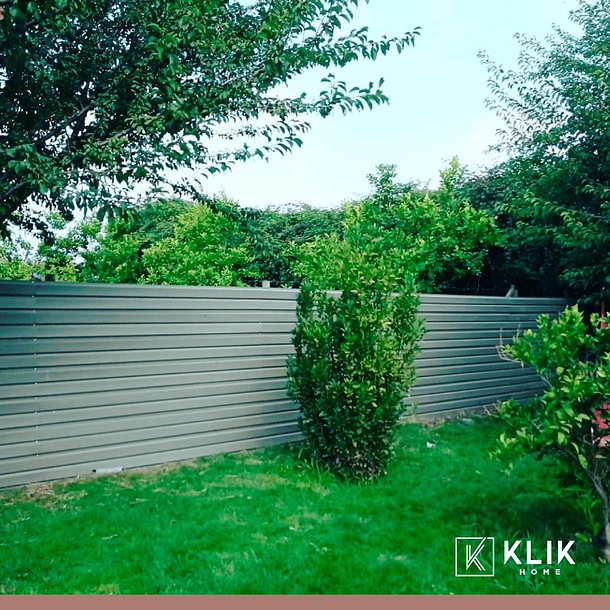 Muro Separador Divisor WPC Color Verde 8