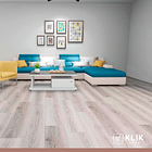 Piso Vinilico SPC Color Madera Gris 4