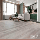 Piso Vinilico SPC Color Gris Claro 9