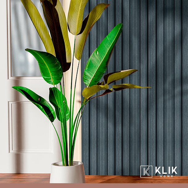 Revestimiento Siding Plano WPC exterior Color Gris Azulado 9