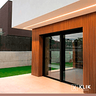 Revestimiento Siding Plano WPC exterior Color Madera 9