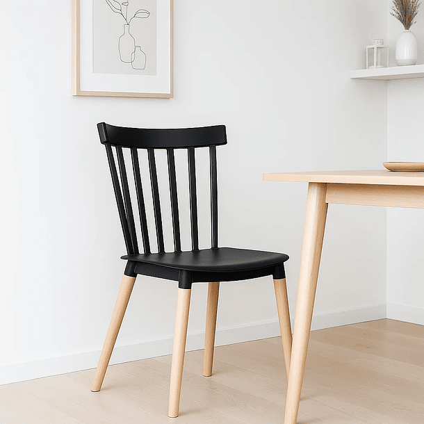 Silla Windsor - Negra 3