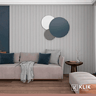 Revestimiento Siding WPC interior color Blanco 3