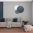 Revestimiento Siding WPC interior color Blanco 4