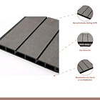 Revestimiento Siding WPC exterior Color Gris Oscuro 5