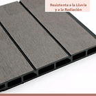 Revestimiento Siding WPC exterior Color Gris Oscuro 13