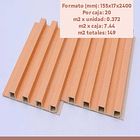 Revestimiento Siding WPC interior color Madera 8