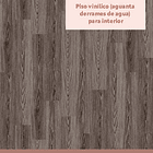 Piso Vinilico SPC Color Gris Oscuro 5