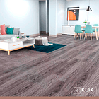 Piso Vinilico SPC Color Gris Oscuro 9