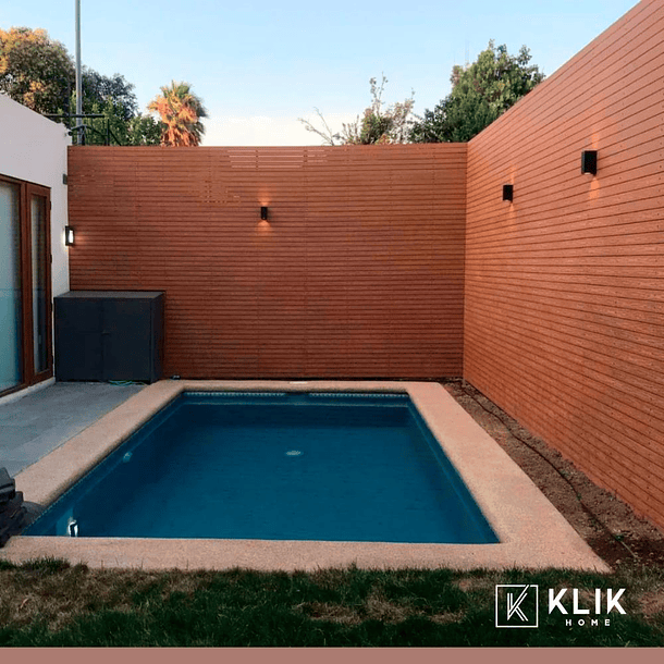 Revestimiento Siding WPC exterior Color Madera 9