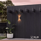 Muro Separador Divisor WPC Color Gris Oscuro 8