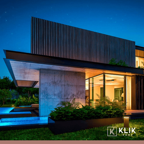 Revestimiento Siding WPC exterior Color Gris Azulado 15