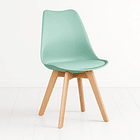 Silla Tulip Acolchada - Menta 1
