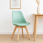 Silla Tulip Acolchada - Menta 2