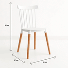 Silla Windsor - Blanca 6