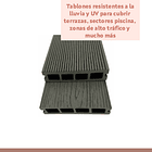 Deck exterior WPC Color Verde 5