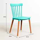 Silla Windsor - Menta 7