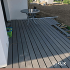Deck exterior WPC Color Gris Oscuro 3