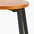 Pack de 2 Pisos taburete de bar elipse industrial 6