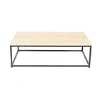 Mesa de centro rectangular 110x60 - Madera Clara 2