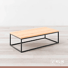 Mesa de centro rectangular 110x60 - Madera Clara 3