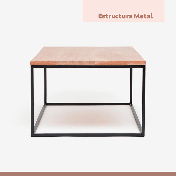 Mesa de centro rectangular 110x60 - Madera Clara 8