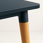 Mesa de Comedor 120x80 Rectangular - Negra 7