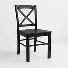 Silla de Madera Simply Negra 2