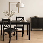 Silla de Madera Simply Negra 4