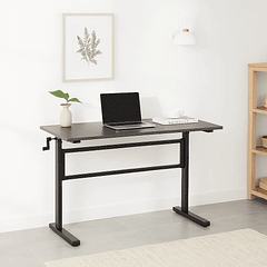 Escritorio de trabajo con altura regulable standing desk - Gris