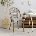 Silla Bistro de Exterior Resistente al Agua y al Sol 3