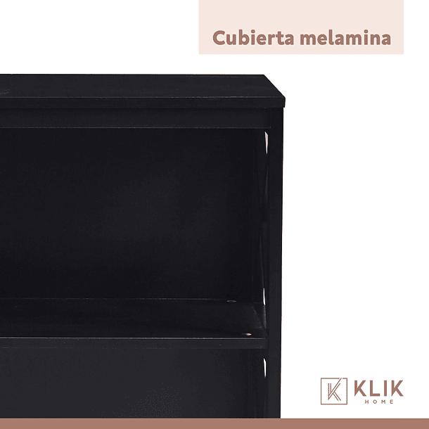 Arrimo Librero y Organizador Bohemio - Negro 9