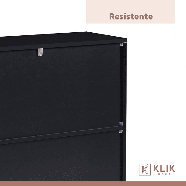 Arrimo Librero y Organizador Bohemio - Negro 10