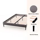 Base de cama Europea - 2 Plazas 8