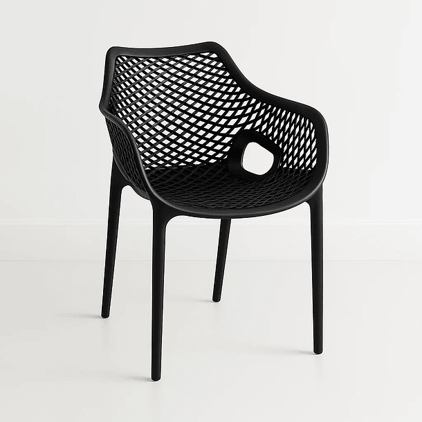 Butaca de Terraza o Exterior Air Berlin Restaurant - Negra 1