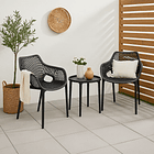 Butaca de Terraza o Exterior Air Berlin Restaurant - Negra 4